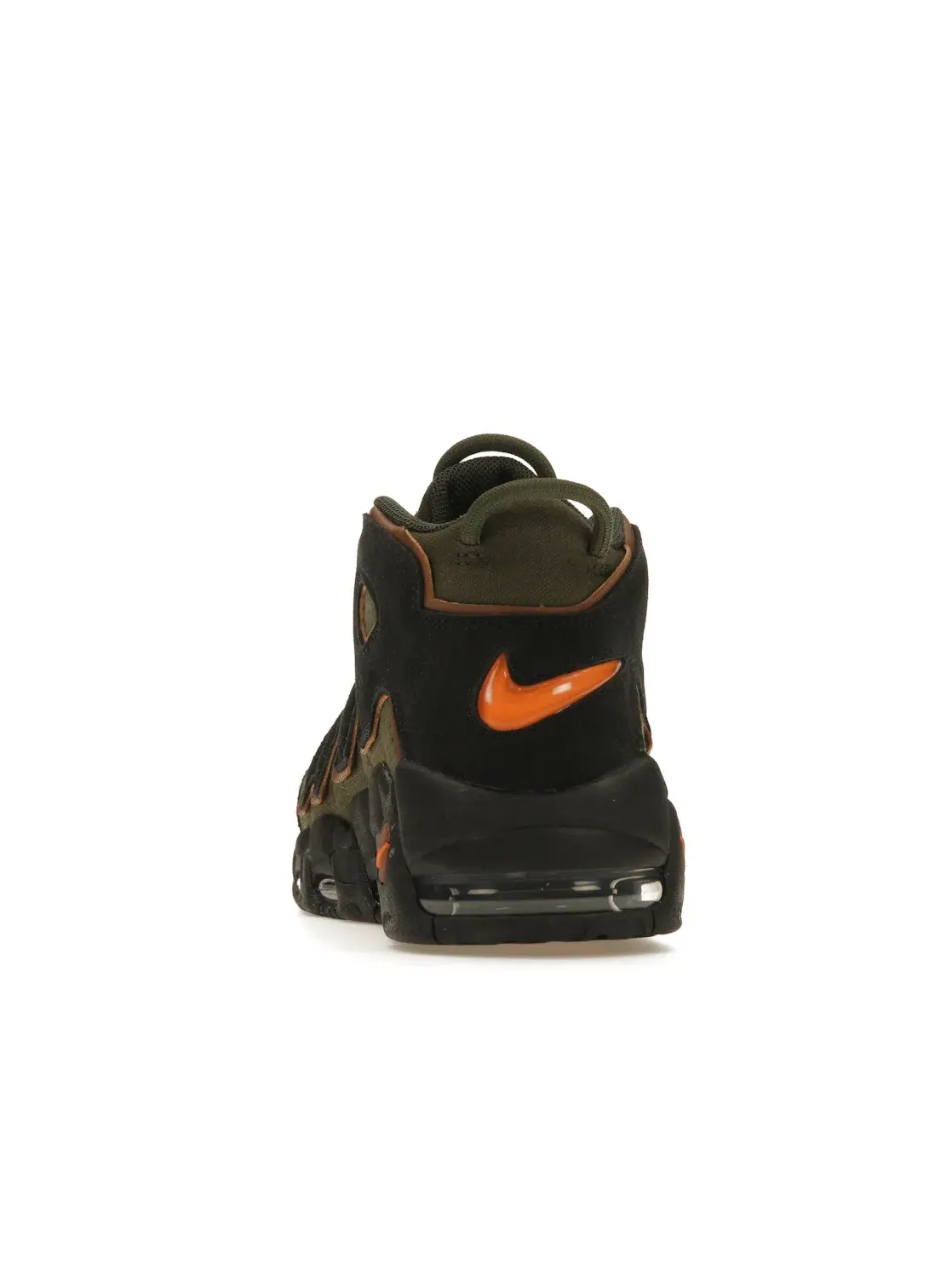 Мужские кроссовки Lifestyle Nike Air More Uptempo 96 — изображение 4 из 4, хаки/черный--оранжевый
