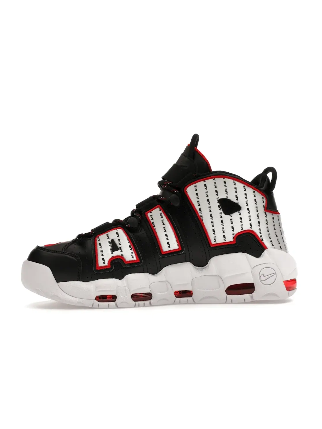 Мужские кроссовки Lifestyle Nike Air More Uptempo — изображение 3 из 4, черный/белый-красный