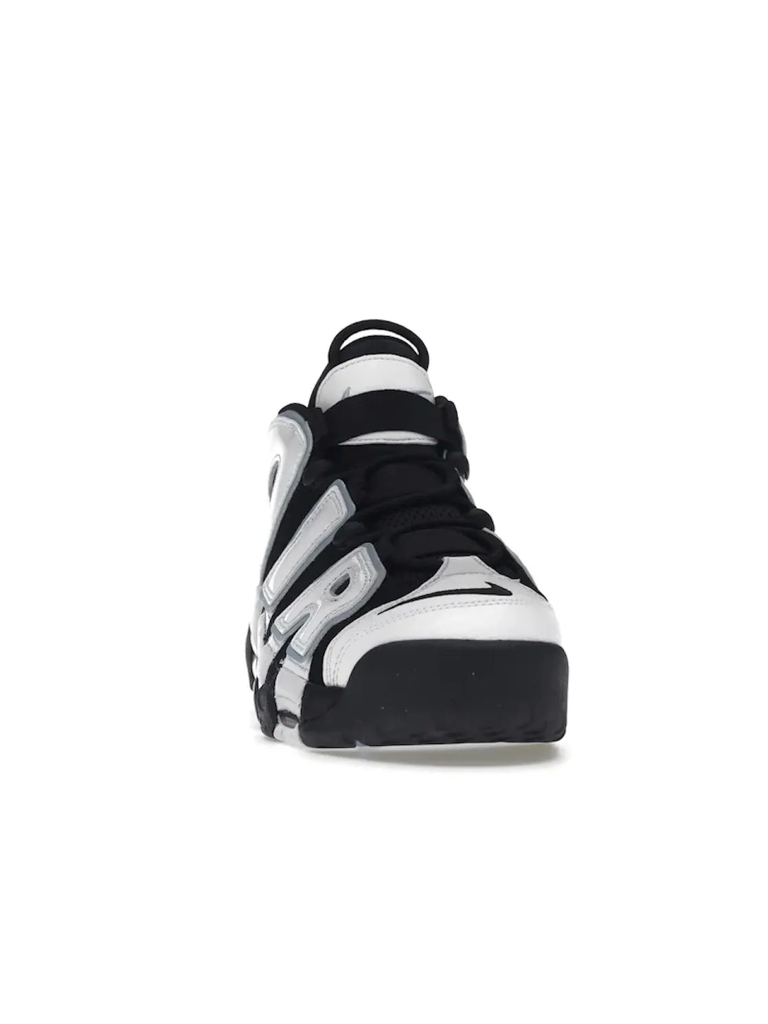 Мужские кроссовки с амортизацией Nike Air More Uptempo 96 Nike — изображение 2 из 4, черный/белый/мульти