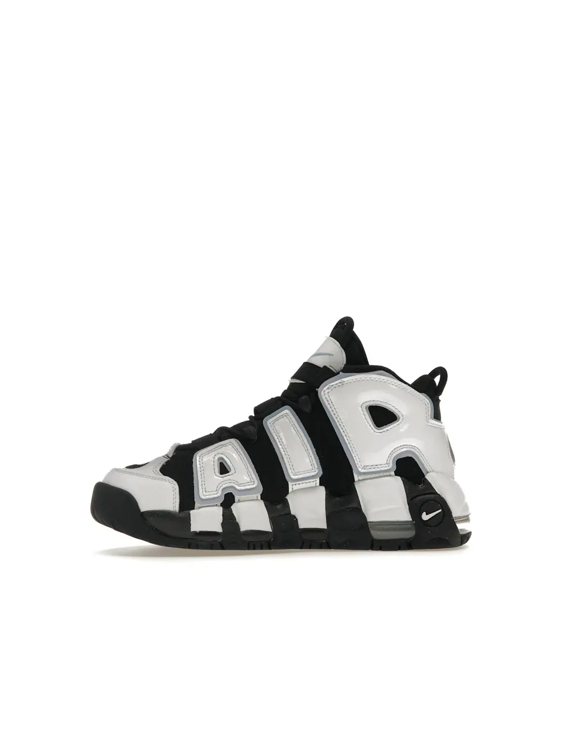 Детские кроссовки Lifestyle Nike Air More Uptempo 96 — изображение 3 из 4, черный/белый/мульти