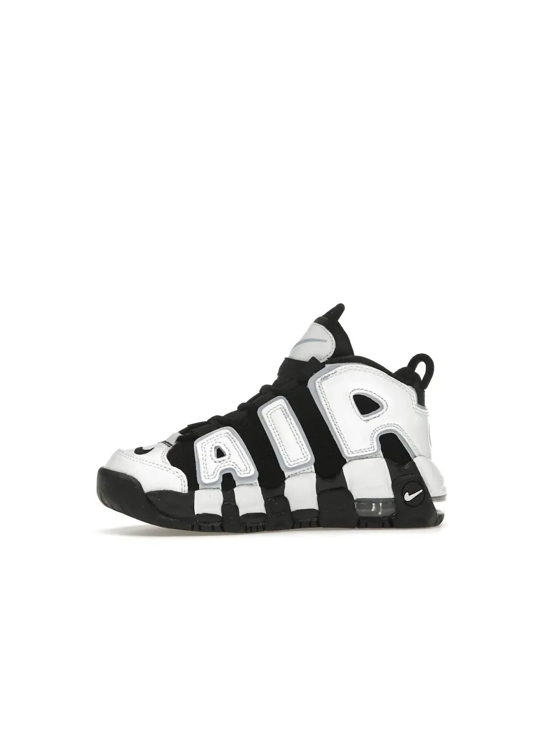 Детские кроссовки Lifestyle Nike Air More Uptempo 96 Nike — изображение 3 из 4, черный/белый/мульти