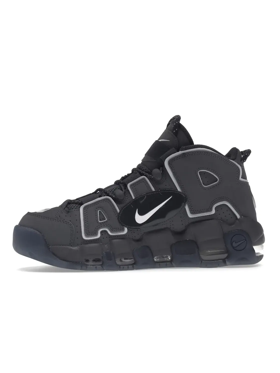 Мужские кроссовки Lifestyle с надписью AIR Nike Air More Uptempo 96 — изображение 3 из 4, серый/белый-серый