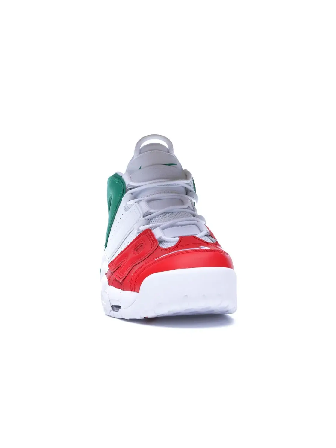 Мужские кроссовки Lifestyle с принтом Nike Air More Uptempo 96 Nike — изображение 2 из 4, красный/белый-зеленый