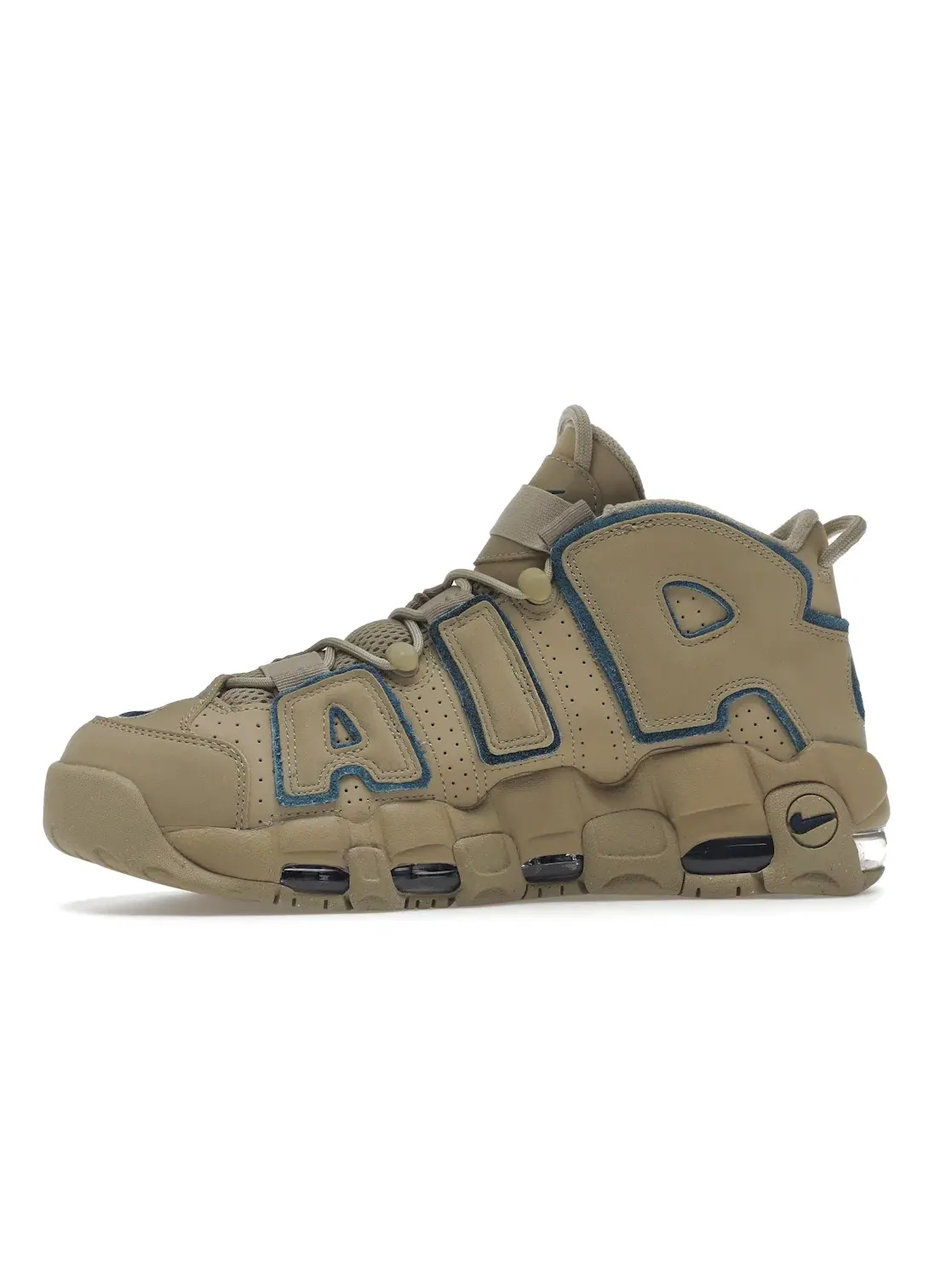 Мужские кроссовки с кроссовочным дизайном Nike Air More Uptempo 96 — изображение 3 из 4, синий
