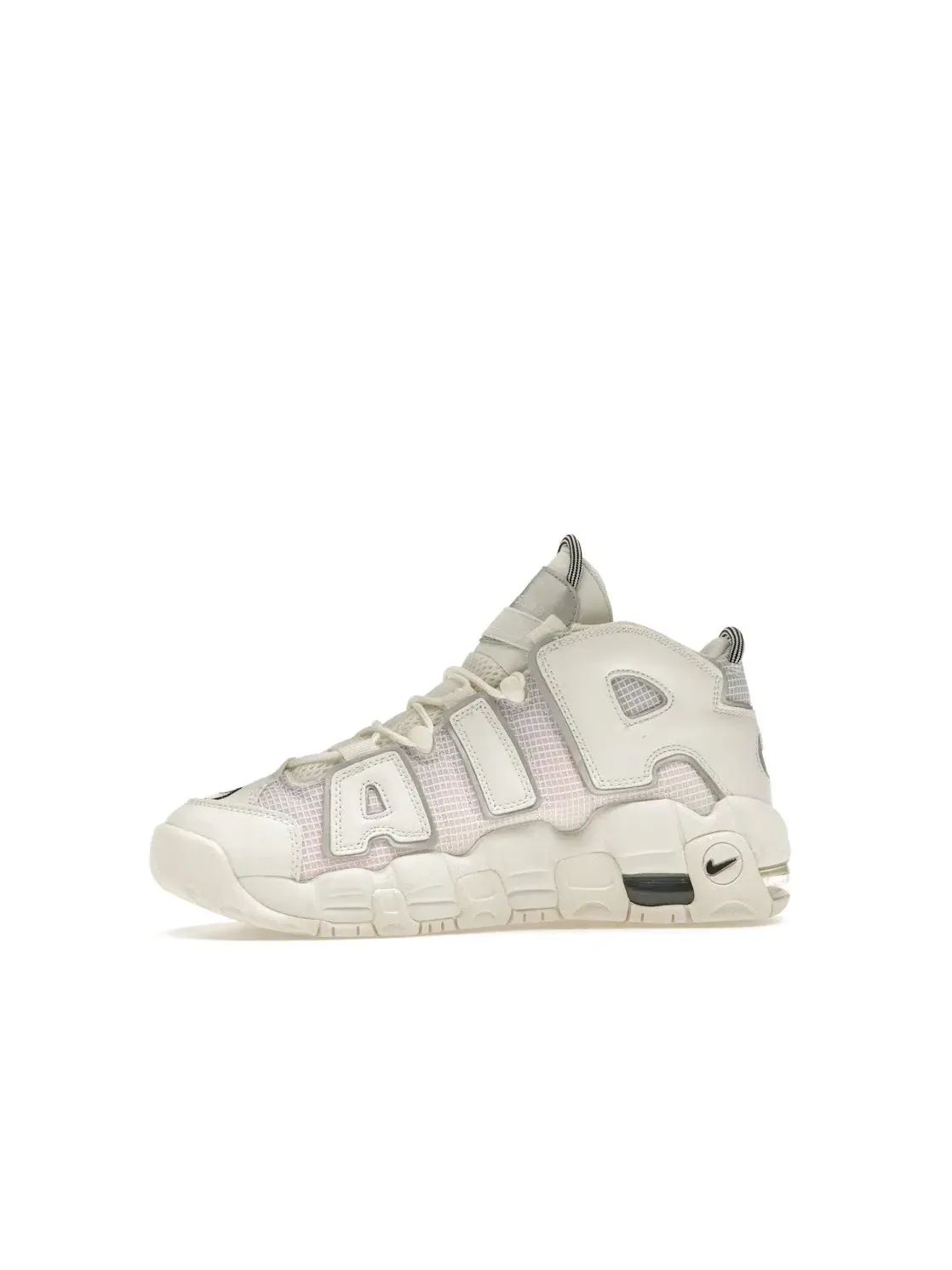 Детские кроссовки с высоким верхом Nike Air More Uptempo 96 QS Nike — изображение 3 из 4, светлый/розовый/черный