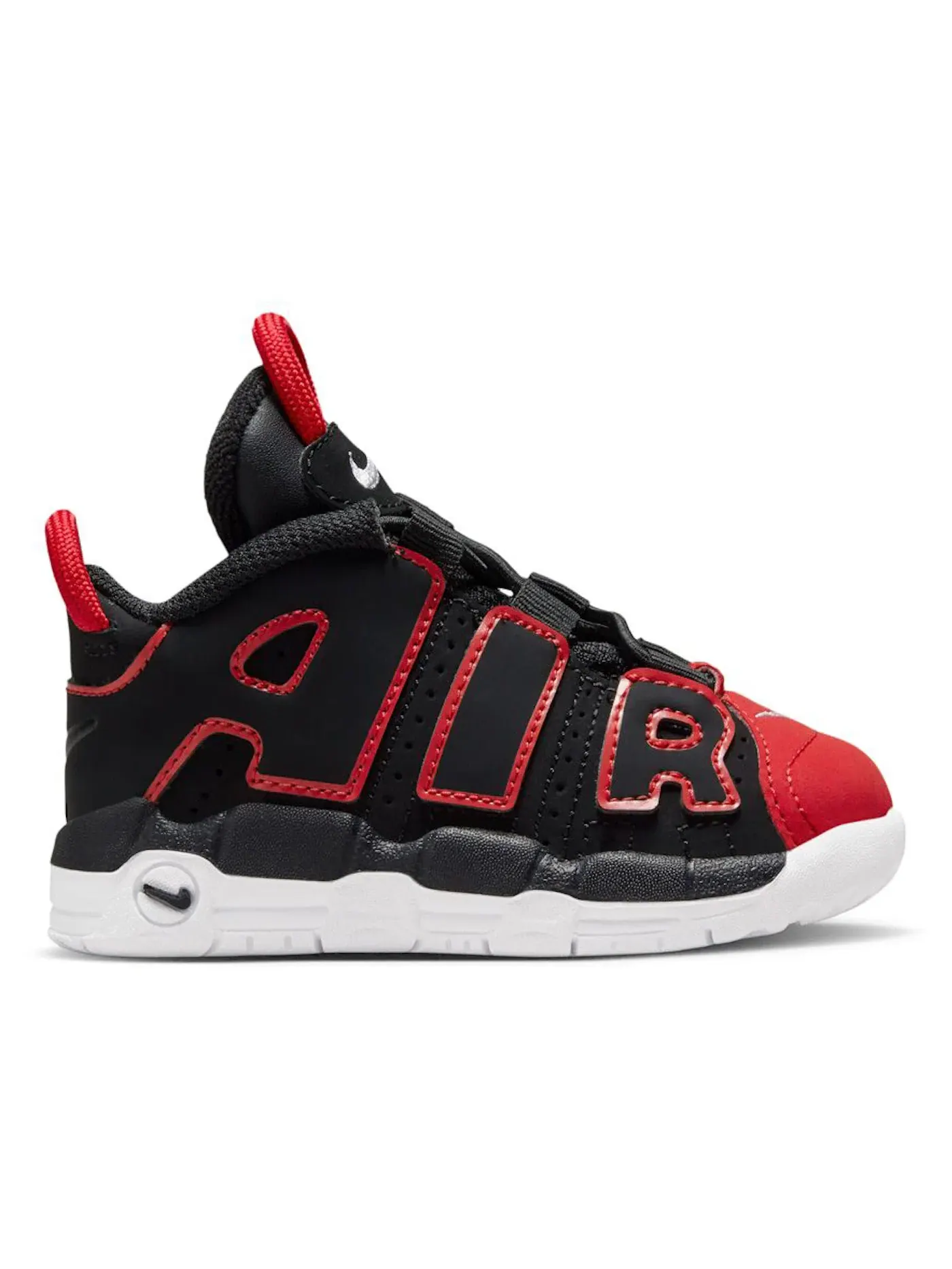 Детские кроссовки Lifestyle Nike Air More Uptempo 96 Nike — изображение 1 из 2, черный/красный/белый