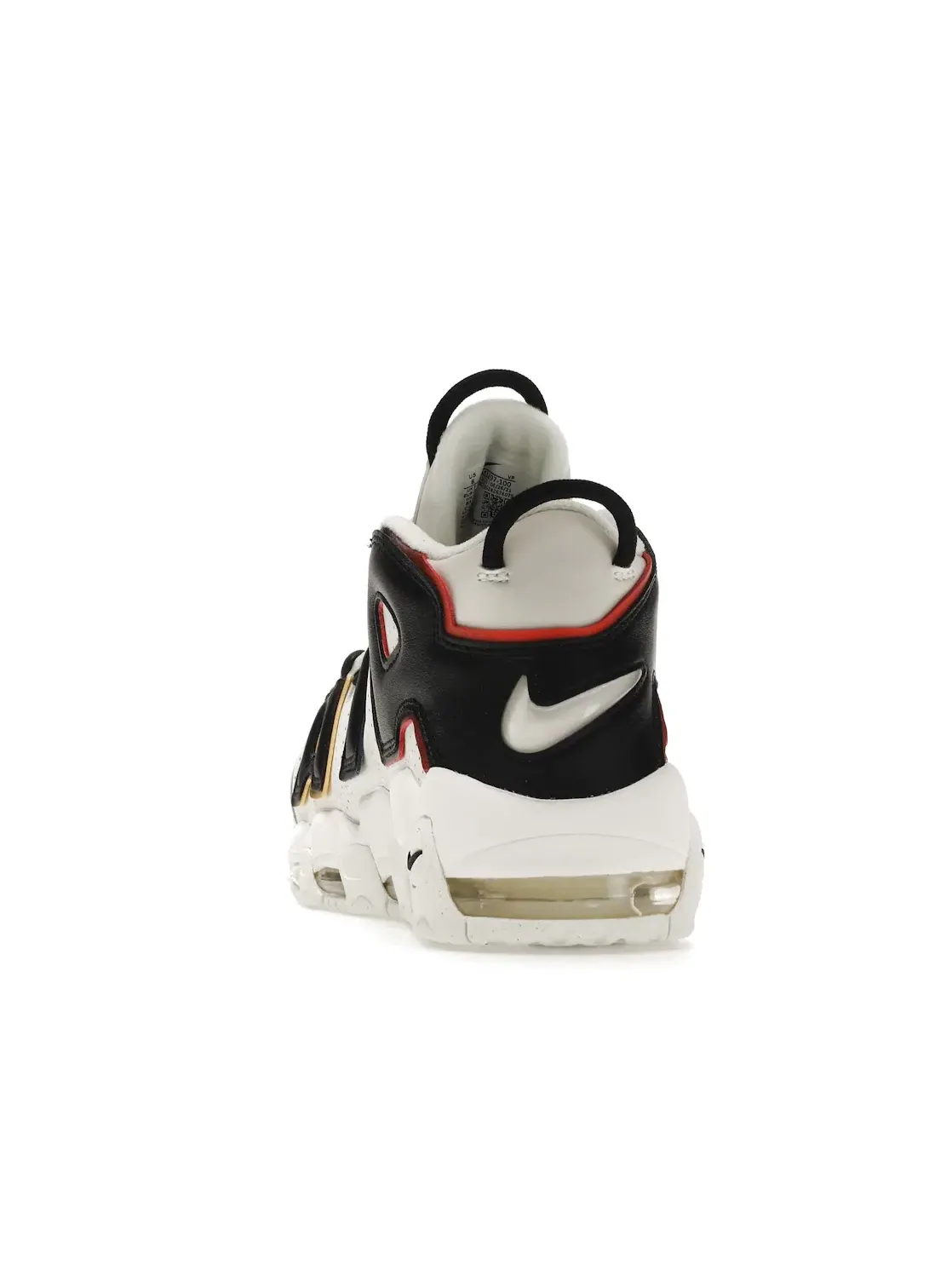 Мужские кроссовки с принтом Nike Air More Uptempo 96 Nike — изображение 4 из 4, черный/-оранжевый