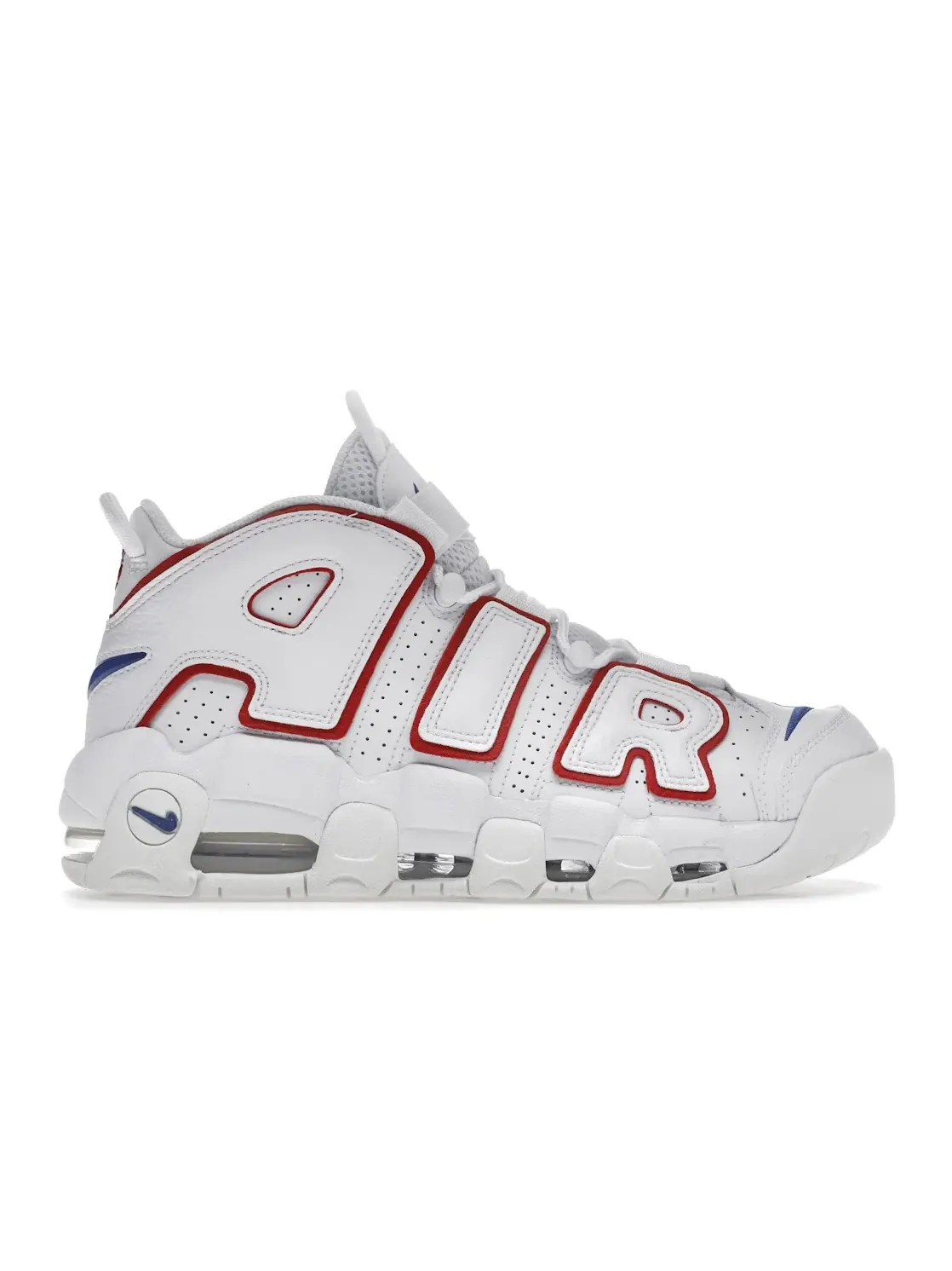 Мужские кроссовки Lifestyle Nike Air More Uptempo 96 — изображение 1 из 4, белый/красный