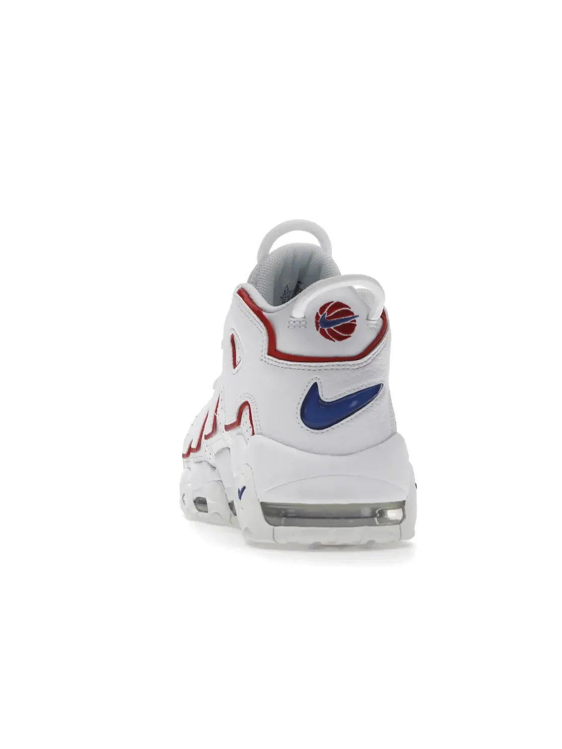 Мужские кроссовки Lifestyle Nike Air More Uptempo 96 — изображение 4 из 4, белый/красный