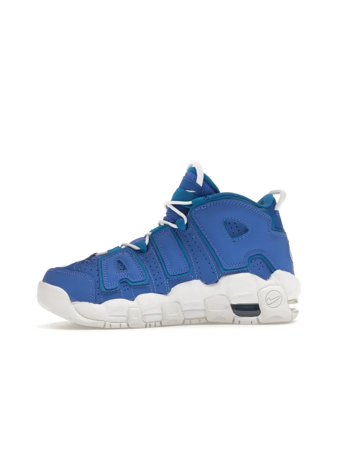 Детские кроссовки Lifestyle Nike Air More Uptempo Nike — изображение 3 из 4, синий/синий/белый