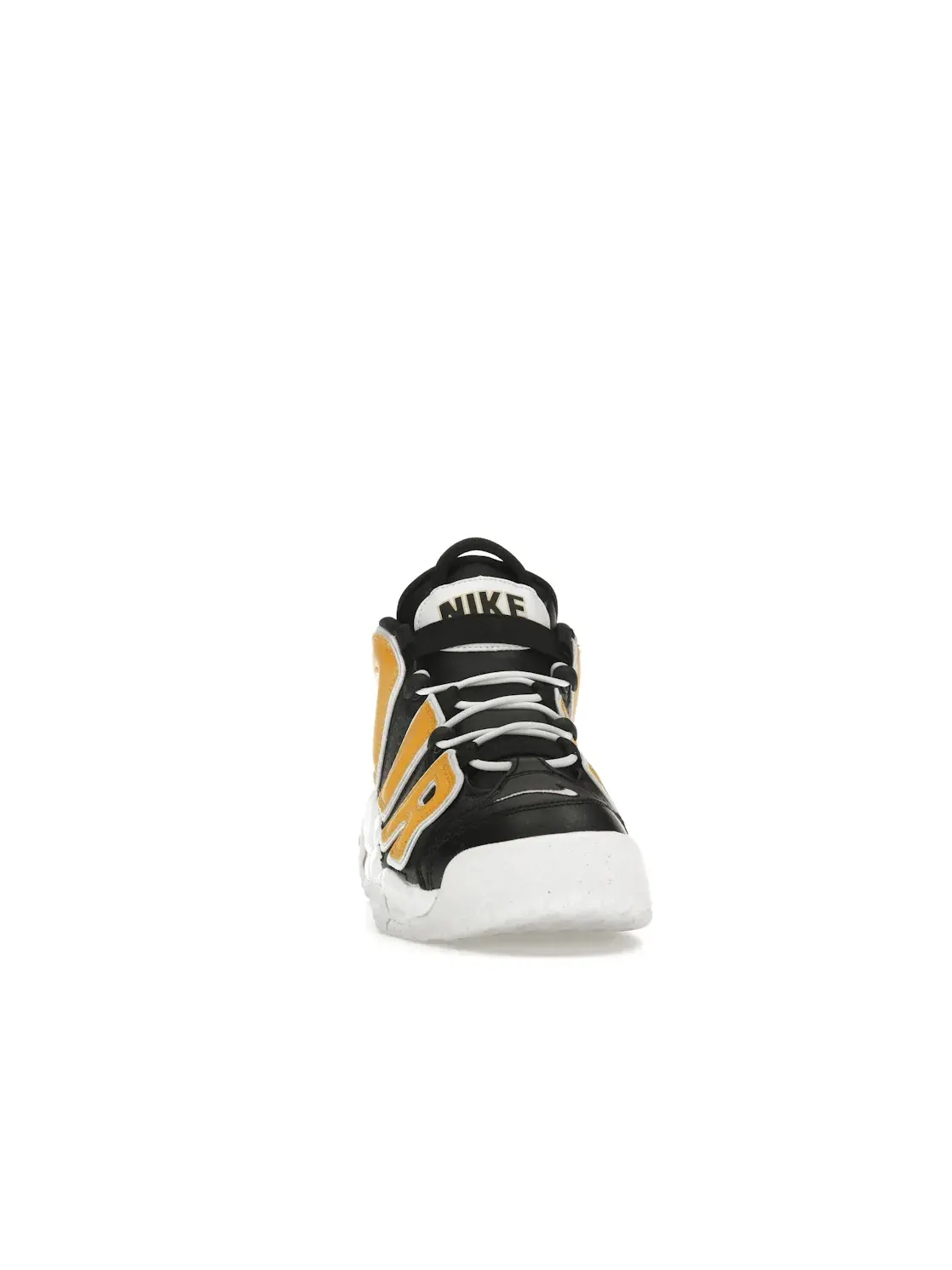 Детские кроссовки Lifestyle Nike Air More Uptempo Nike — изображение 2 из 4, черный/золотистый/белый