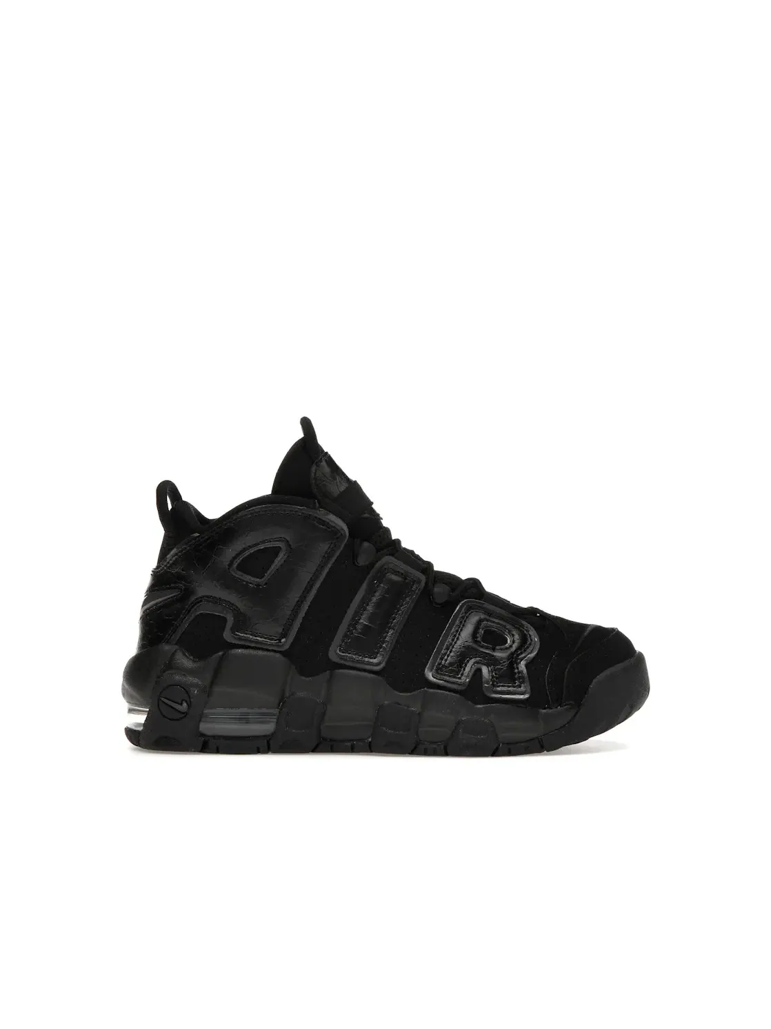 Детские кроссовки Lifestyle Nike Air More Uptempo — изображение 1 из 4, черный/черный