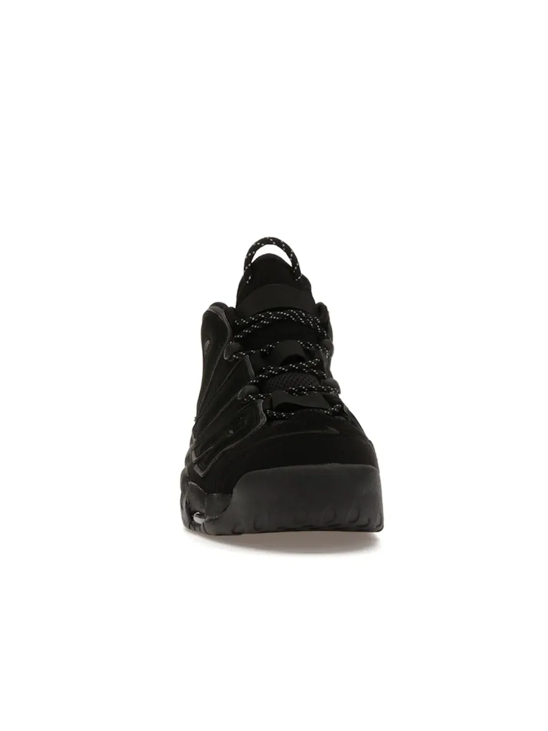 Мужские кроссовки Lifestyle с отражающими элементами Nike Air More Uptempo Nike — изображение 2 из 4, черный/черный-черный