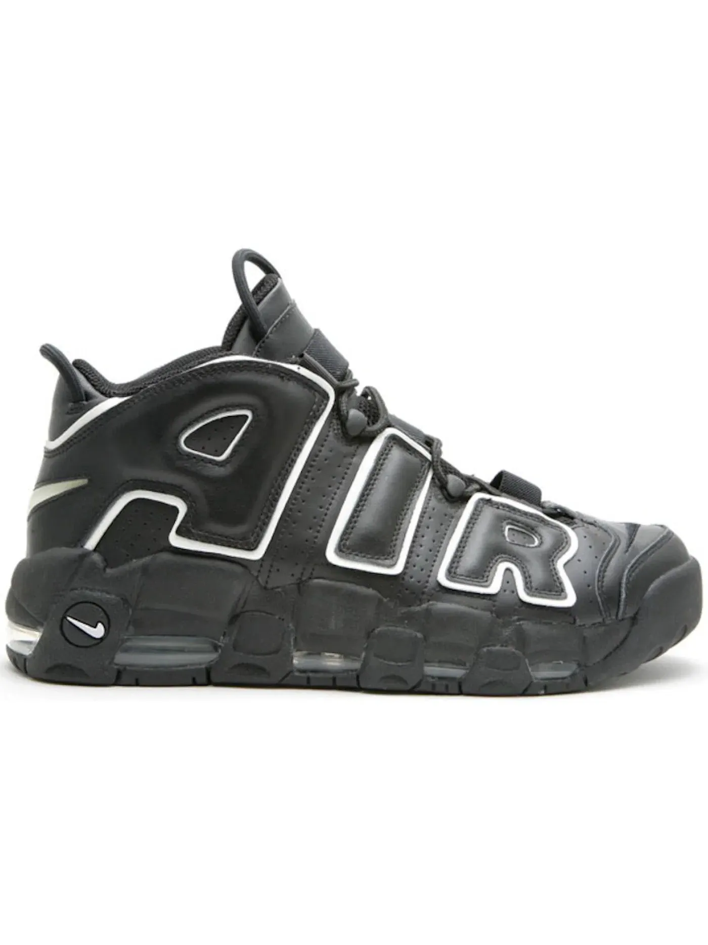 Мужские кроссовки Lifestyle Nike Air More Uptempo Nike — изображение 1 из 1, черный/белый