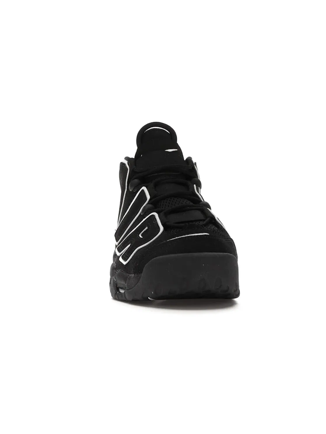 Мужские кроссовки с массивным дизайном Nike Air More Uptempo Nike — изображение 2 из 4, черный/белый
