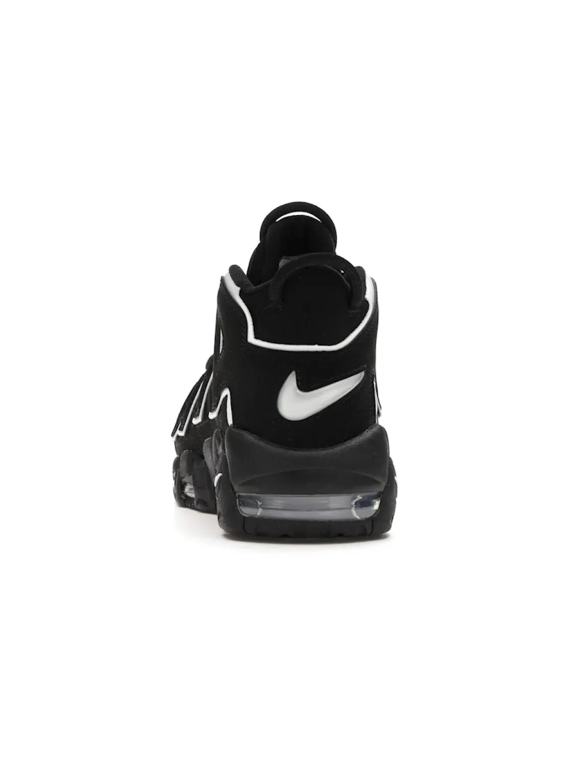 Мужские кроссовки с массивным дизайном Nike Air More Uptempo Nike — изображение 4 из 4, черный/белый