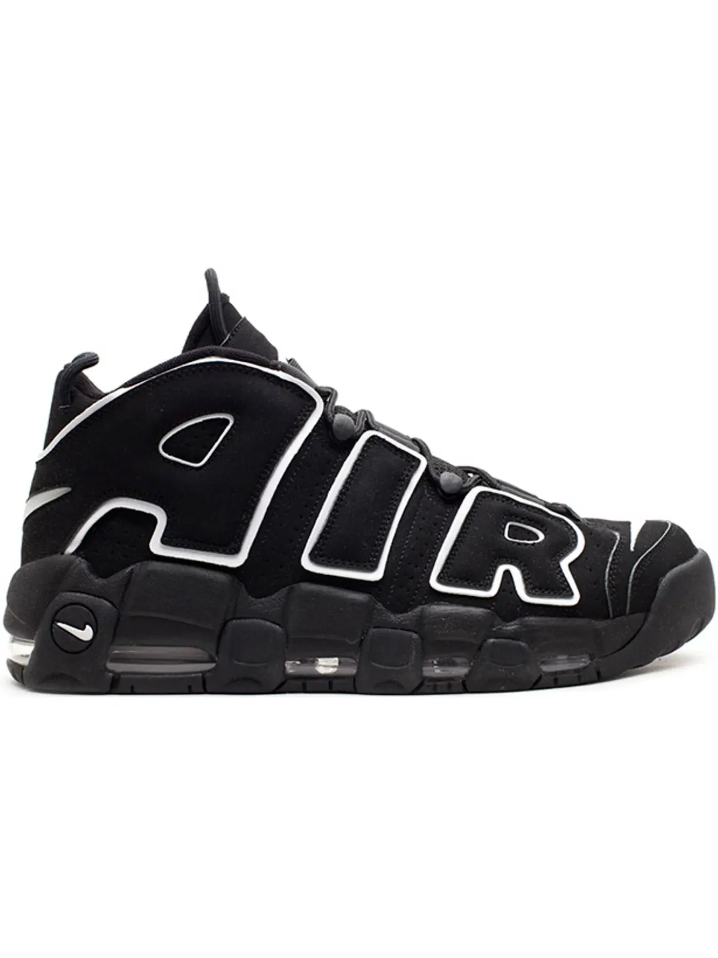 Мужские кроссовки Lifestyle Nike Air More Uptempo Nike — изображение 1 из 1, черный черный-белый