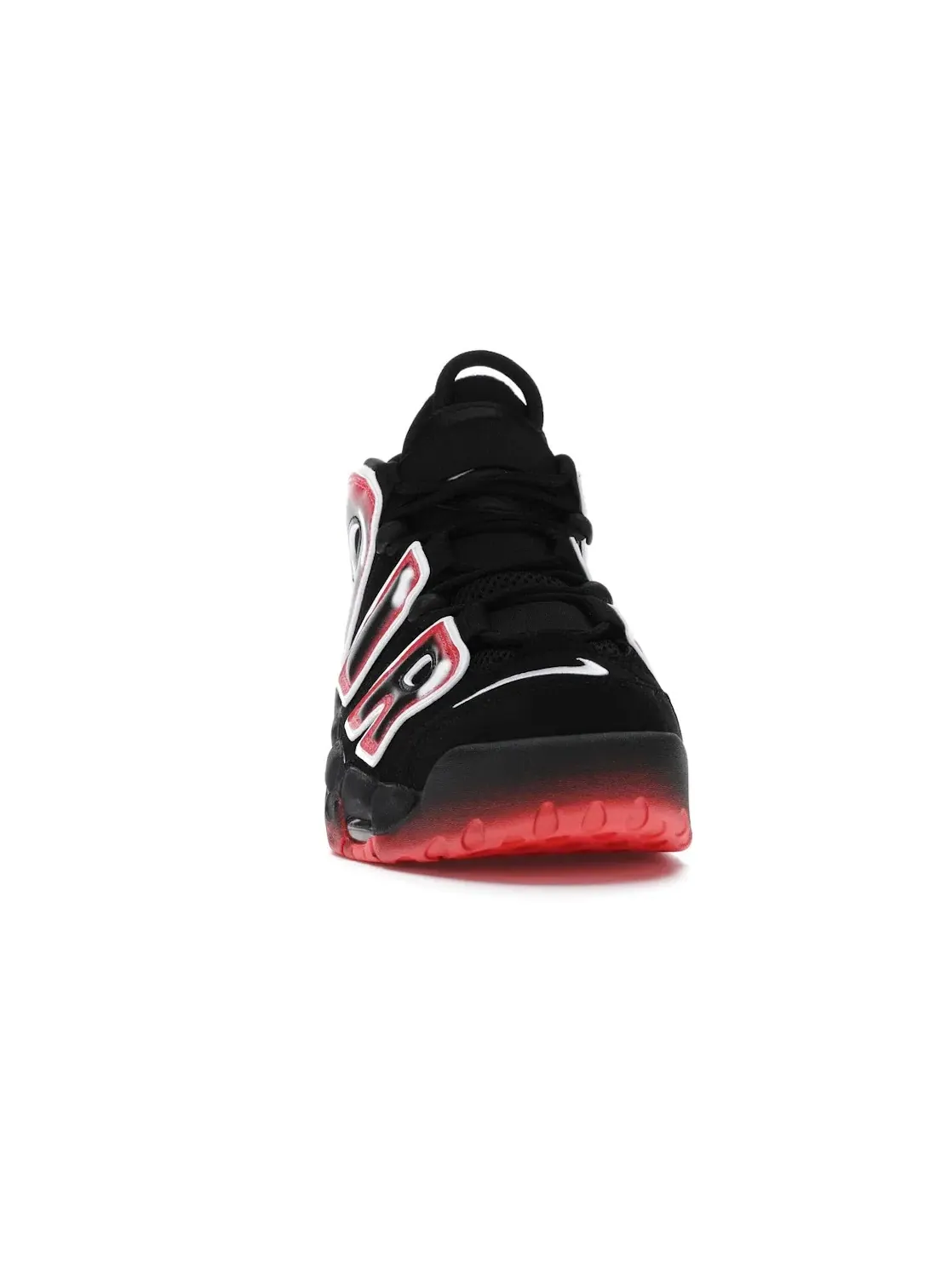 Мужские кроссовки с дизайном Nike Air More Uptempo Nike — изображение 2 из 4, черный/белый