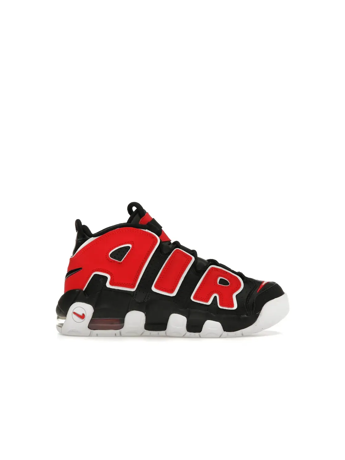 Детские кроссовки Lifestyle Nike Air More Uptempo — изображение 1 из 4, черный/красный/белый