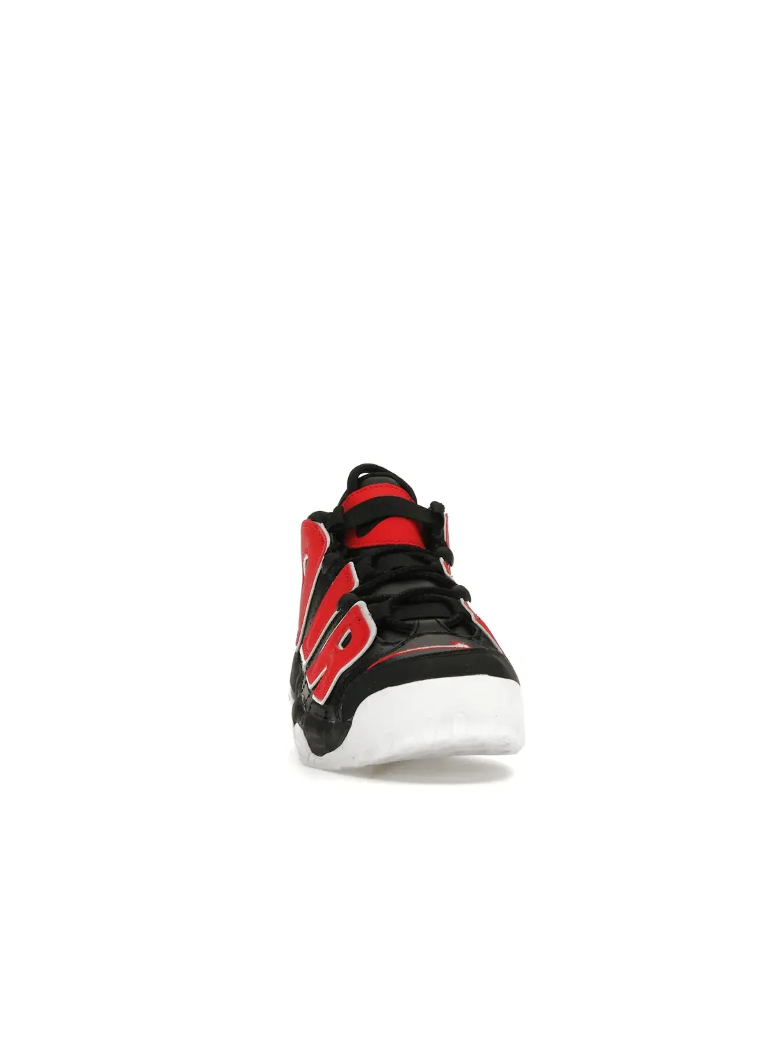 Детские кроссовки Lifestyle Nike Air More Uptempo — изображение 2 из 4, черный/красный/белый