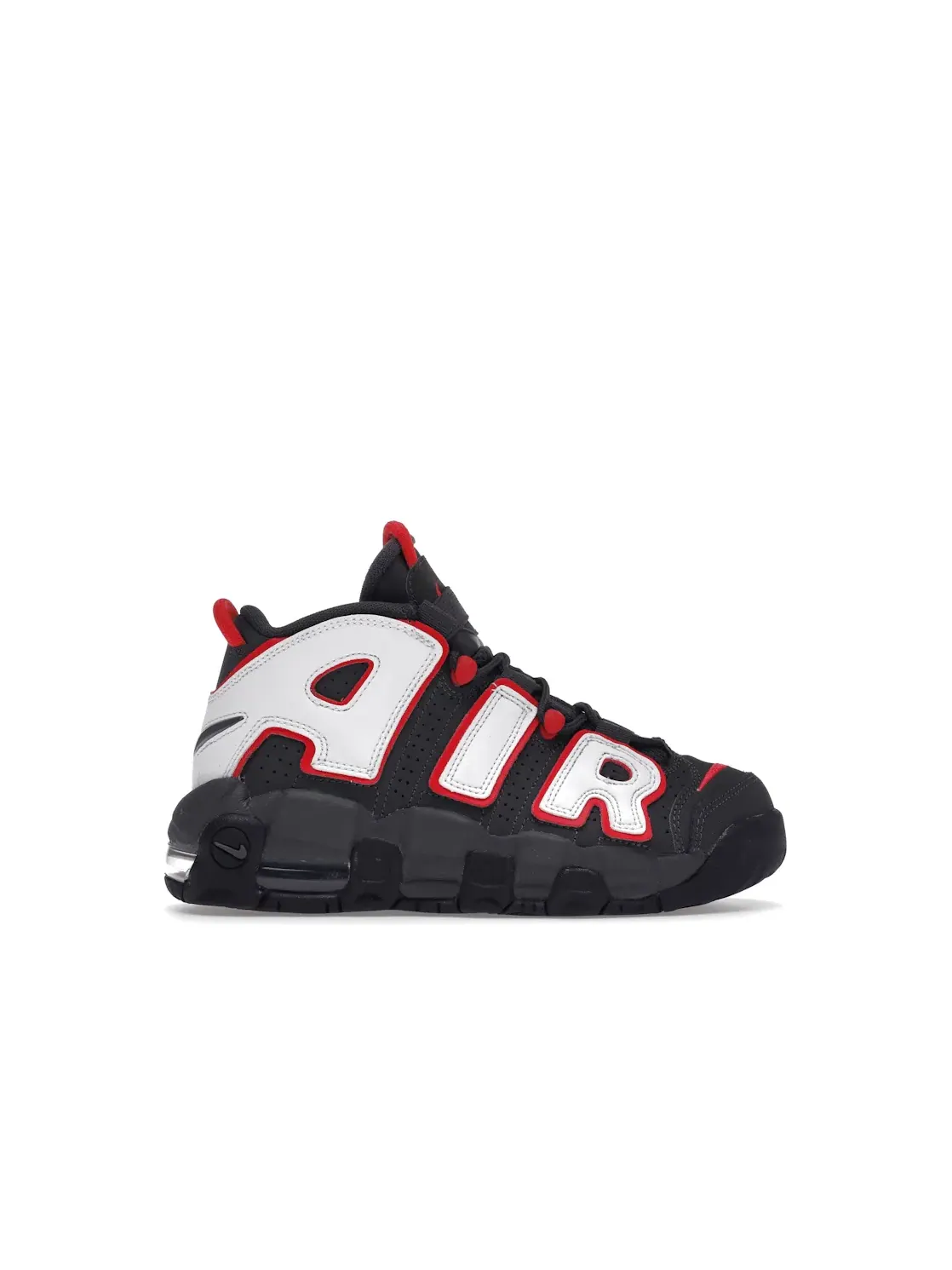 Детские кроссовки Lifestyle Nike Air More Uptempo — изображение 1 из 4, коричневый/красный/белый