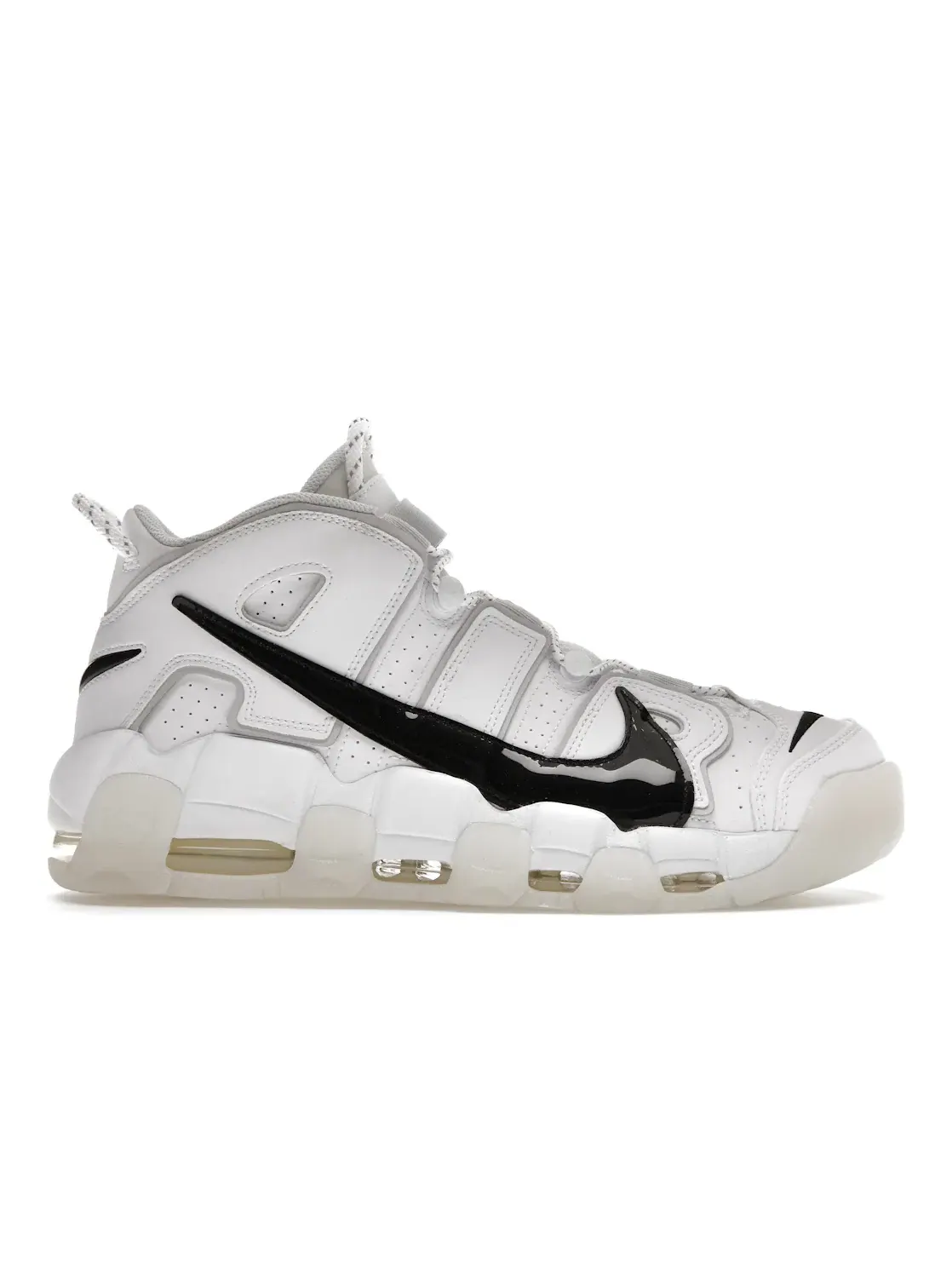 Мужские кроссовки Lifestyle Nike Air More Uptempo — изображение 1 из 4, белый/черный--серый