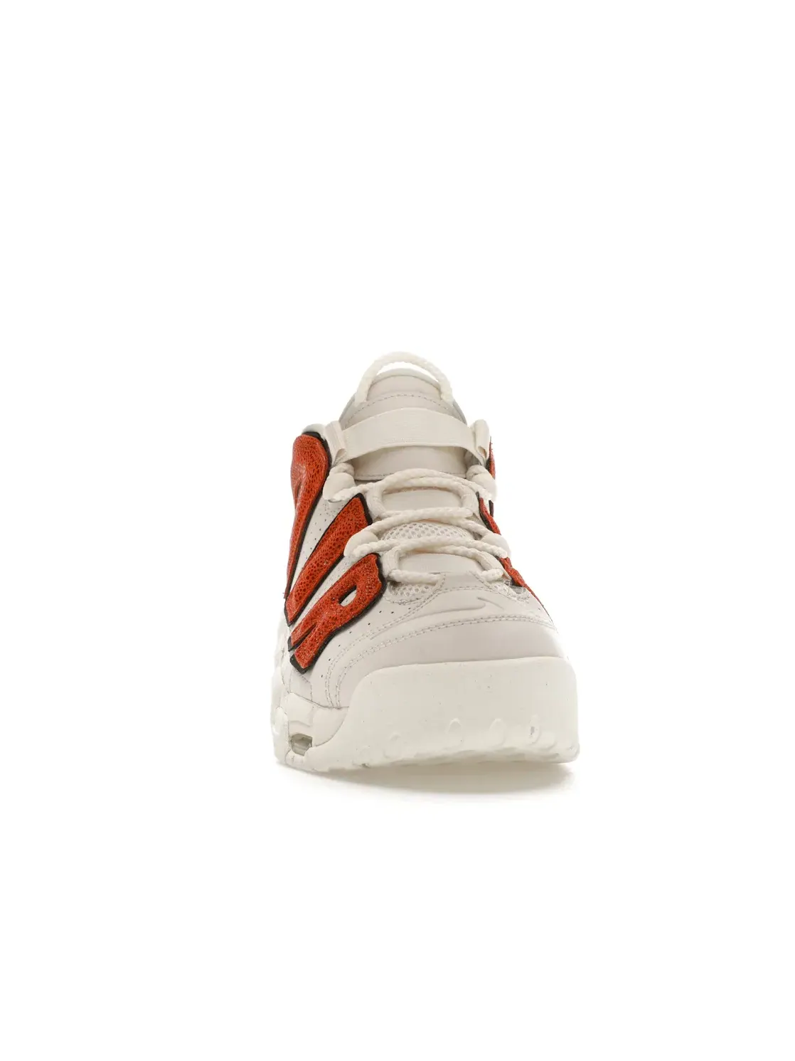 Женские кроссовки с принтом Nike Air More Uptempo Nike — изображение 2 из 4, черный/оранжевый//темный