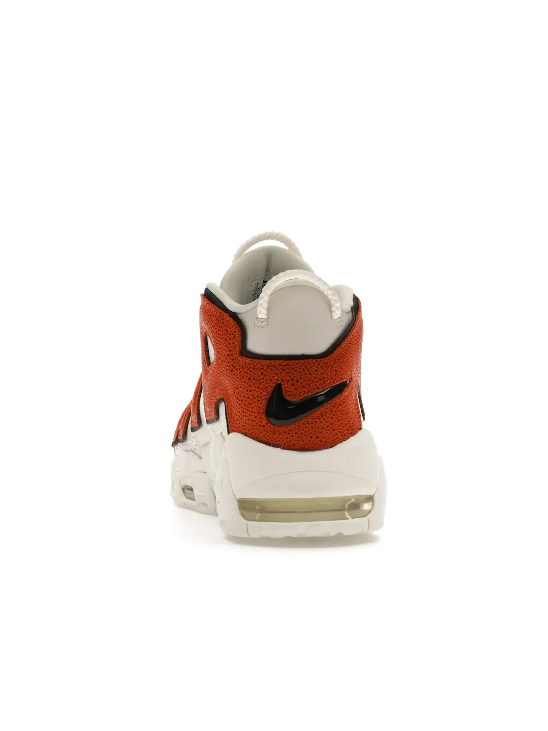 Женские кроссовки с принтом Nike Air More Uptempo Nike — изображение 4 из 4, черный/оранжевый//темный