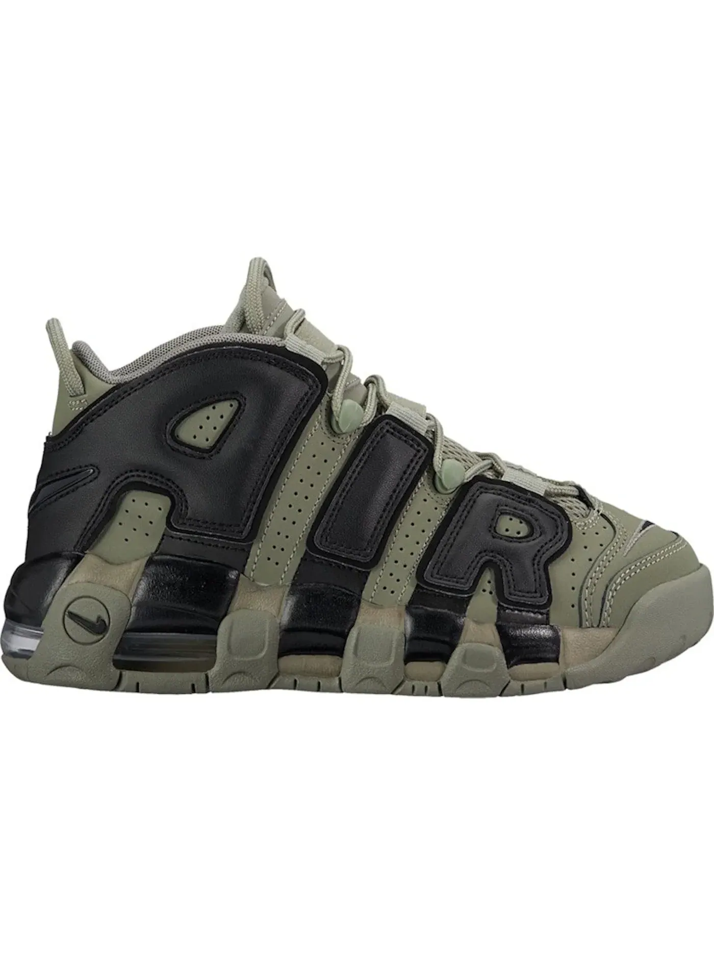 Детские кроссовки Lifestyle Nike Air More Uptempo Nike — изображение 1 из 1, темный/черный