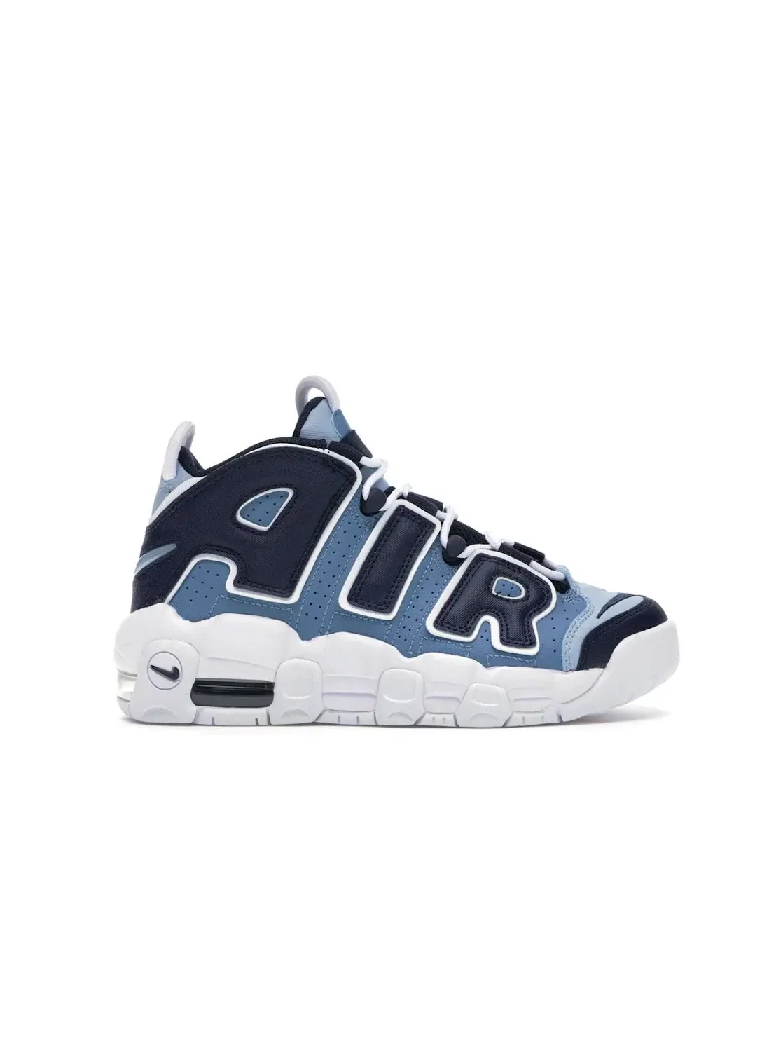 Детские кроссовки Lifestyle Nike Air More Uptempo — изображение 1 из 4, синий/оранжевый