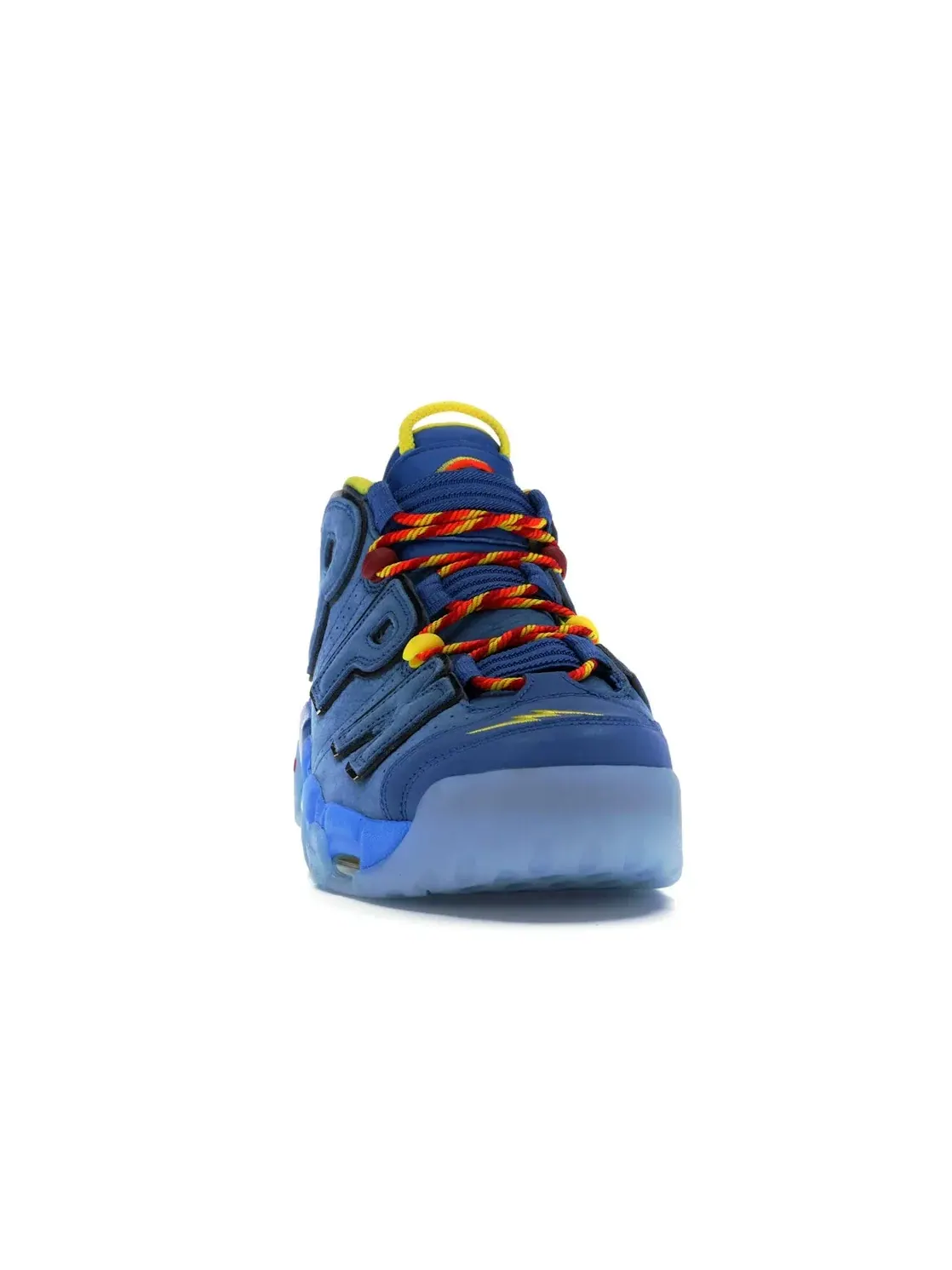 Мужские кроссовки Lifestyle Nike Air More Uptempo — изображение 2 из 4, синий/красный/оранжевый
