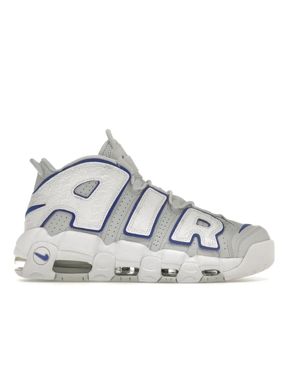 Мужские кроссовки Lifestyle Nike Air More Uptempo — изображение 1 из 4, белый/синий