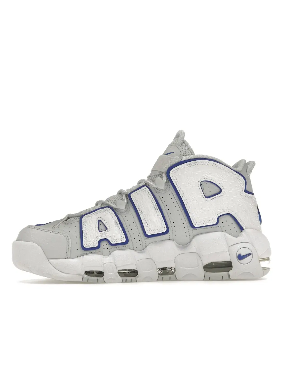 Мужские кроссовки Lifestyle Nike Air More Uptempo — изображение 3 из 4, белый/синий