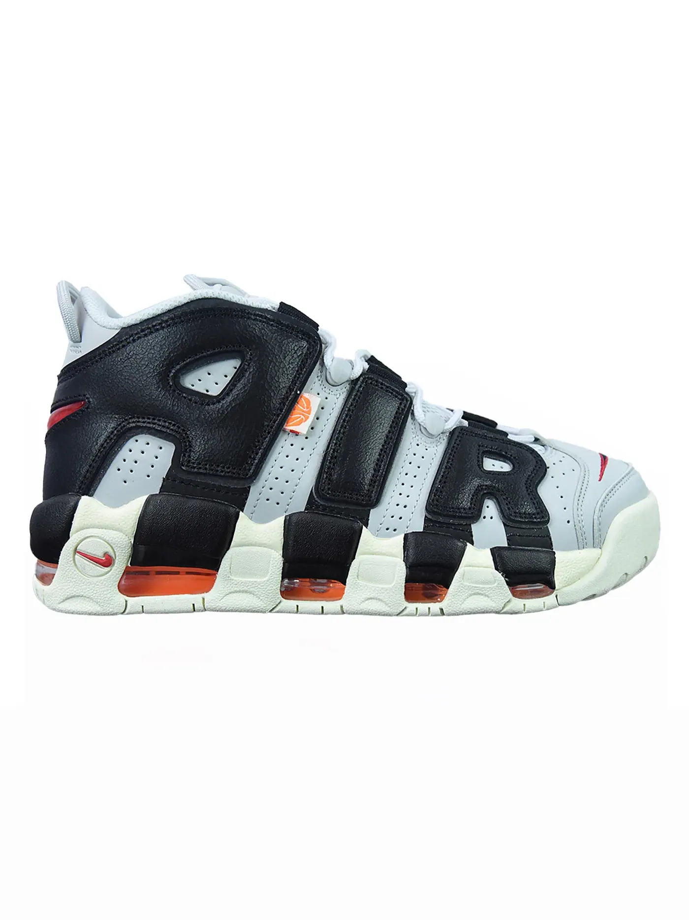 Детские кроссовки Lifestyle Nike Air More Uptempo — изображение 1 из 1, оранжевый/черный/красный