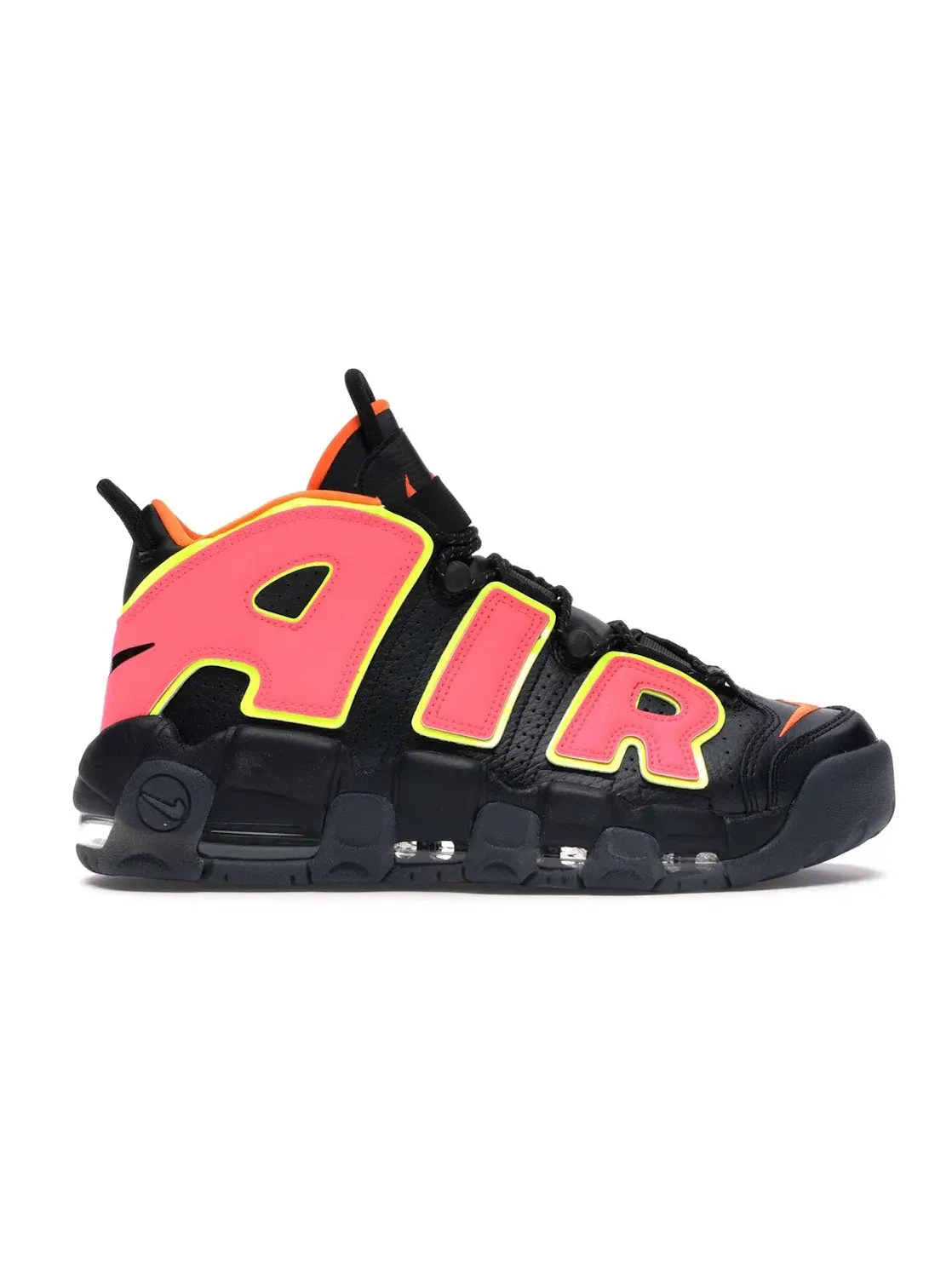 Женские кроссовки с дизайном Nike Air More Uptempo Nike — изображение 1 из 4, черный