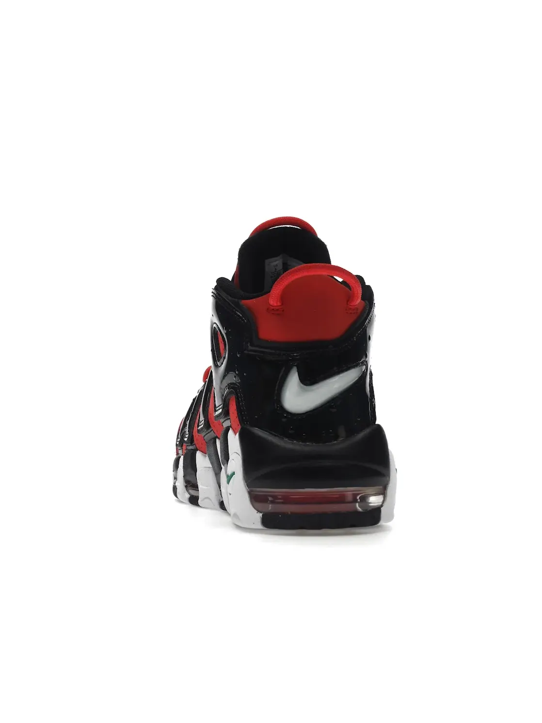 Мужские кроссовки с верхом из нубука Nike Air More Uptempo — изображение 4 из 4, черный/белый/зеленый