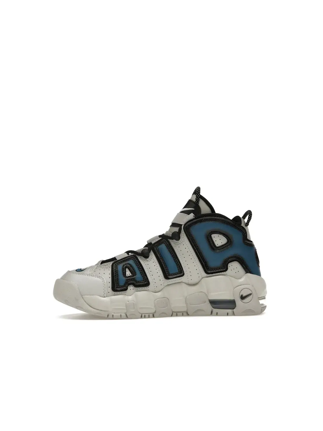 Детские кроссовки Lifestyle Nike Air More Uptempo — изображение 3 из 4, платиновый/-синий