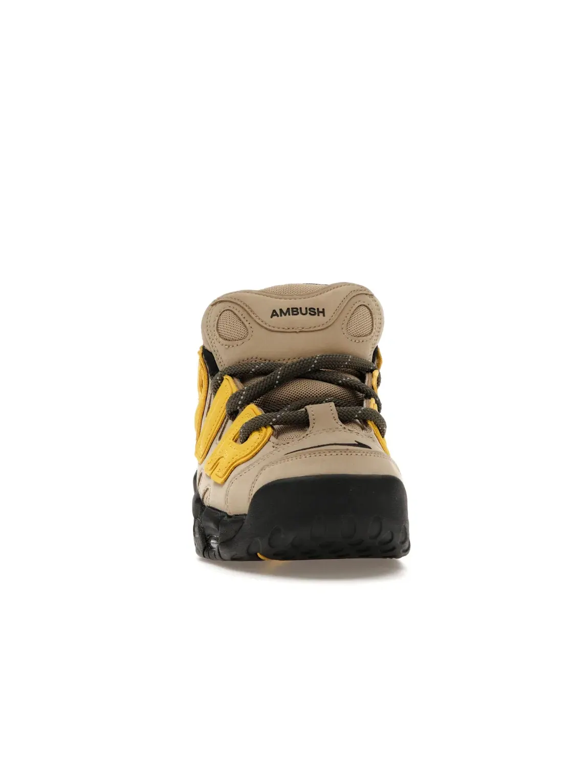 Мужские кроссовки Lifestyle с принтом Nike Air More Uptempo Low AMBUSH — изображение 2 из 4, черный