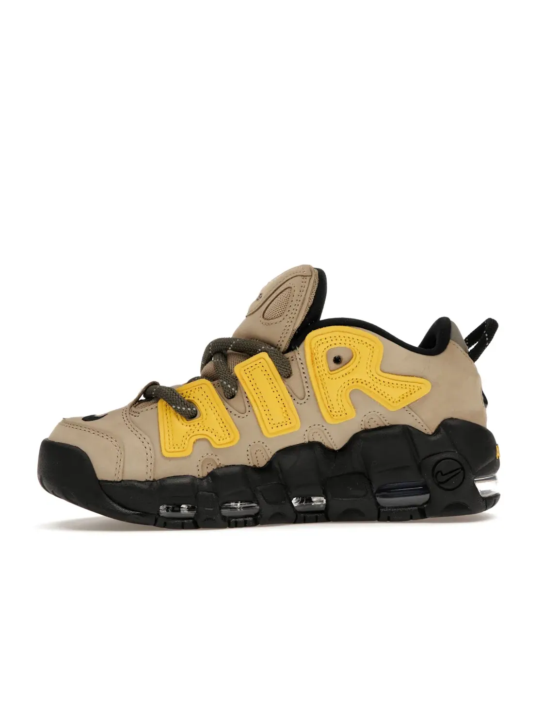 Мужские кроссовки Lifestyle с принтом Nike Air More Uptempo Low AMBUSH — изображение 3 из 4, черный
