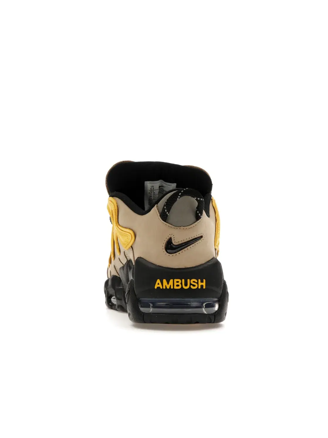 Мужские кроссовки Lifestyle с принтом Nike Air More Uptempo Low AMBUSH — изображение 4 из 4, черный