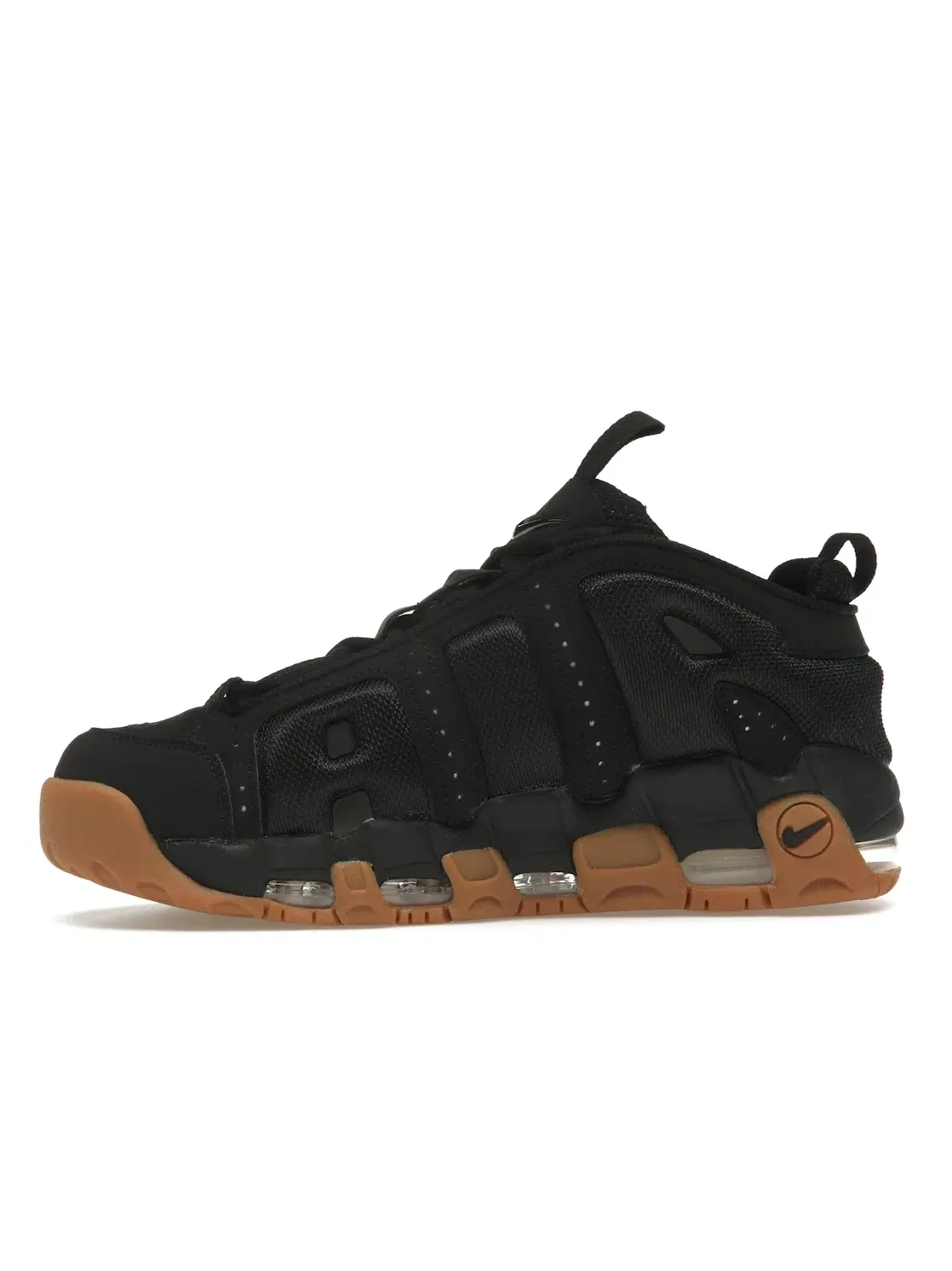 Мужские кроссовки с Air-амортизацией Nike Air More Uptempo Low — изображение 3 из 4, черный