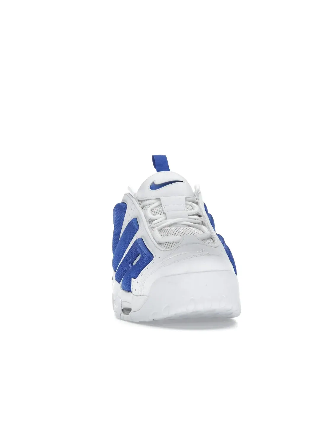 Мужские кроссовки с низким верхом Nike Air More Uptempo Low — изображение 2 из 4, белый/синий