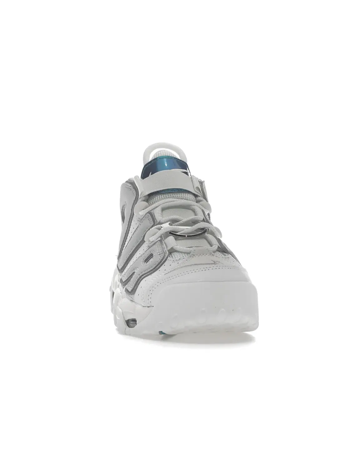 Женские кроссовки Nike Air More Uptempo — изображение 2 из 4, белый/серый/металлик