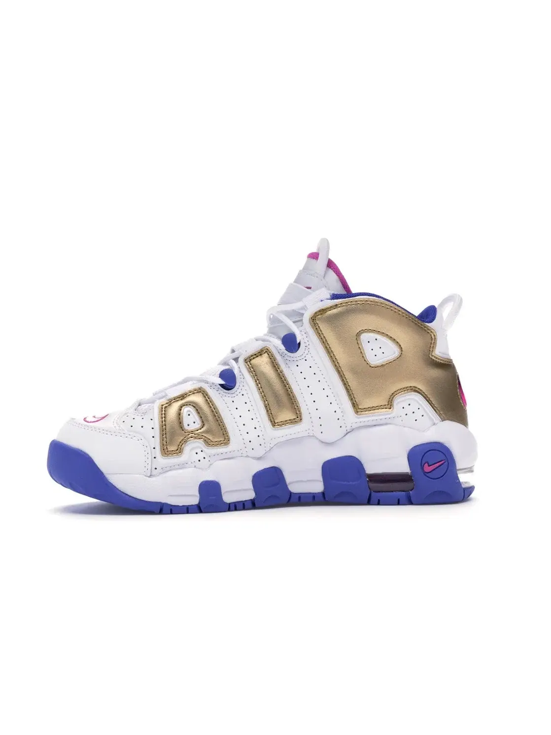 Детские кроссовки для мальчиков и девочек с перфорированным верхом Nike Air More Uptempo Nike — изображение 3 из 4