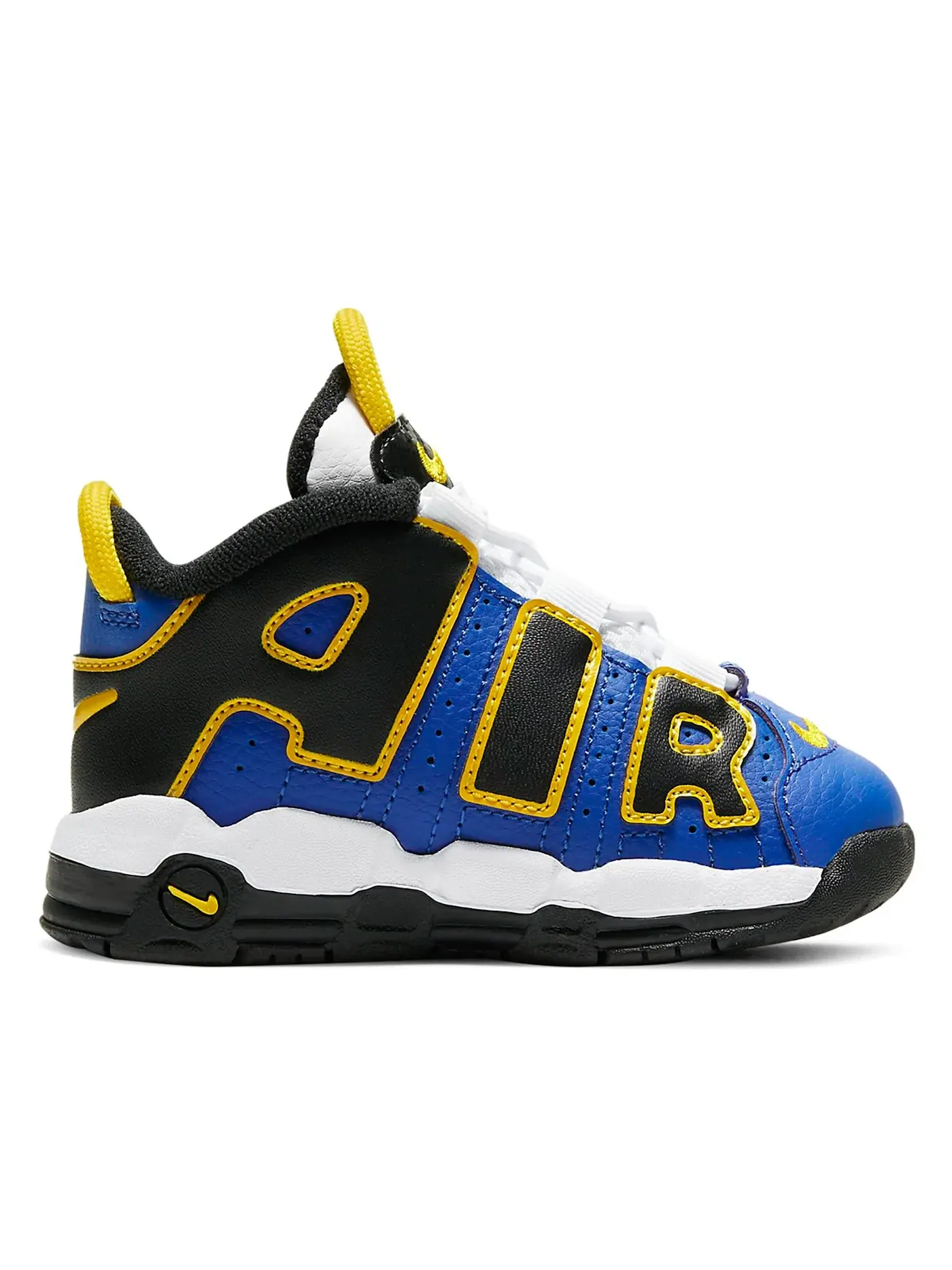 Детские кроссовки для мальчиков с дизайном Nike Air More Uptempo Peace, Love & Basketball Nike — изображение 1 из 1