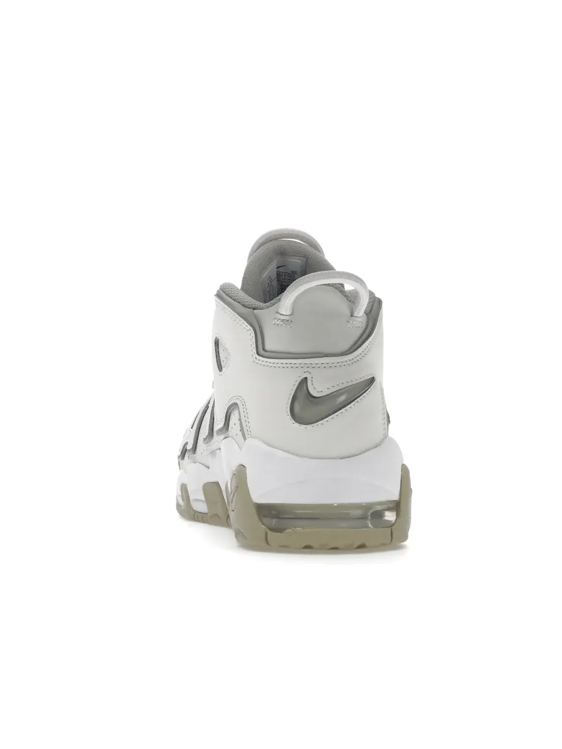 Детские кроссовки с кожаными накладками Nike Air More Uptempo Nike — изображение 4 из 4, белый//светлый