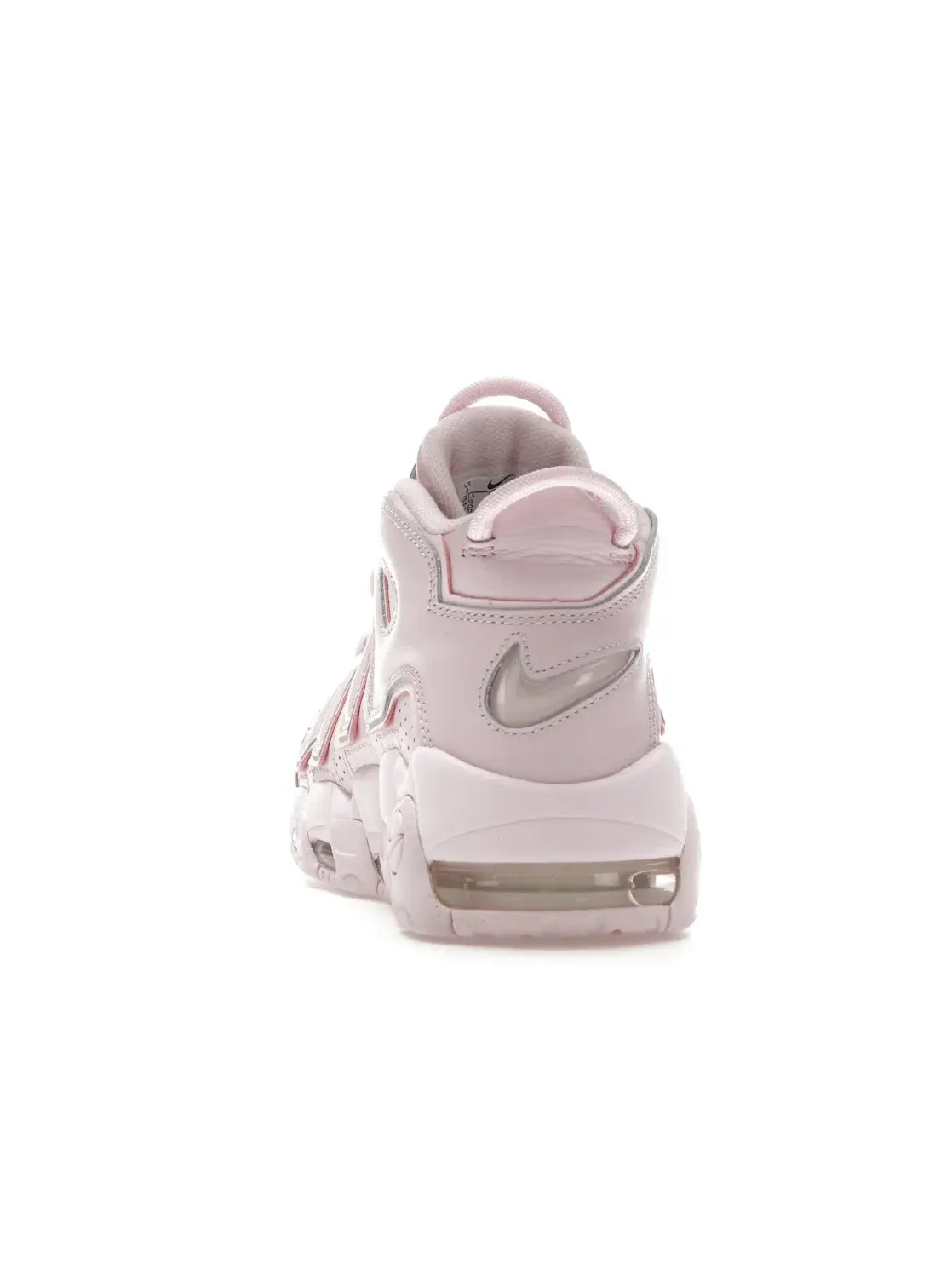 Женские кроссовки с верхом из перфорированной кожи Nike Air More Uptempo Nike — изображение 4 из 4, розовый