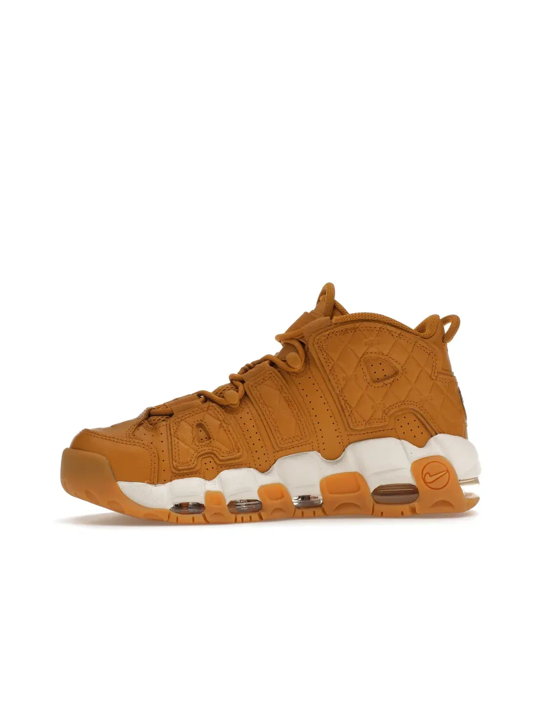 Женские кроссовки с квилтингом Nike Air More Uptempo — изображение 3 из 4, светлый коричневый