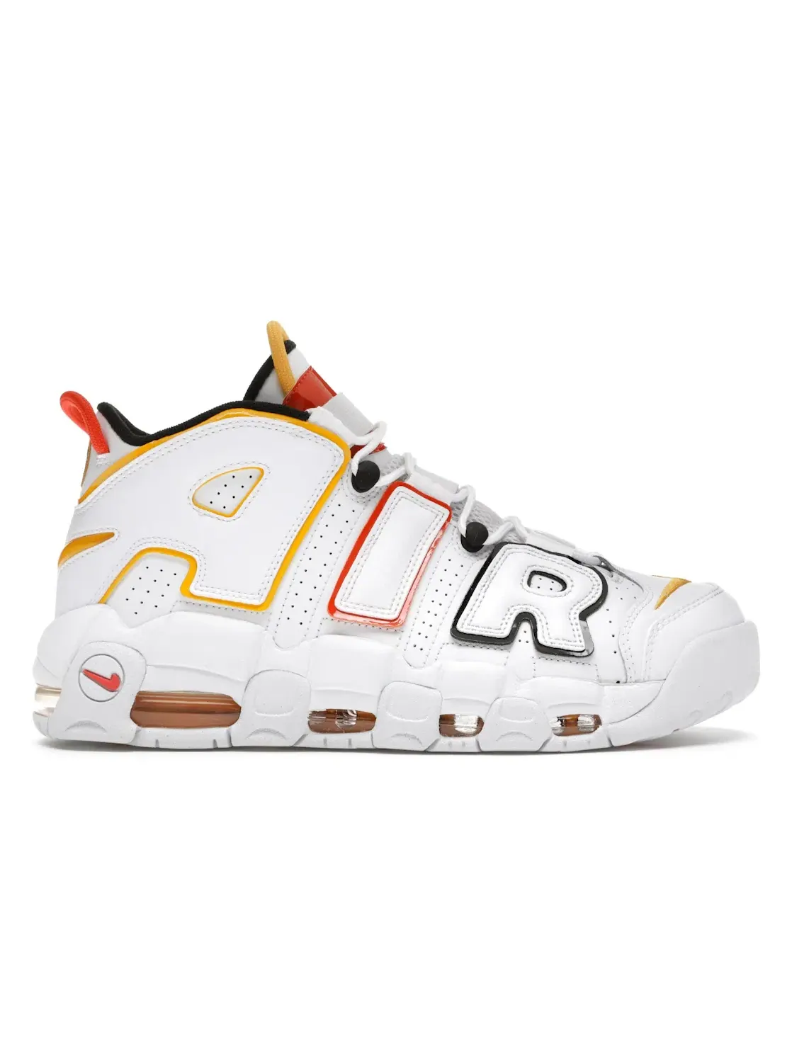 Мужские кроссовки с принтом Nike Air More Uptempo Nike — изображение 1 из 4, белый/мульти