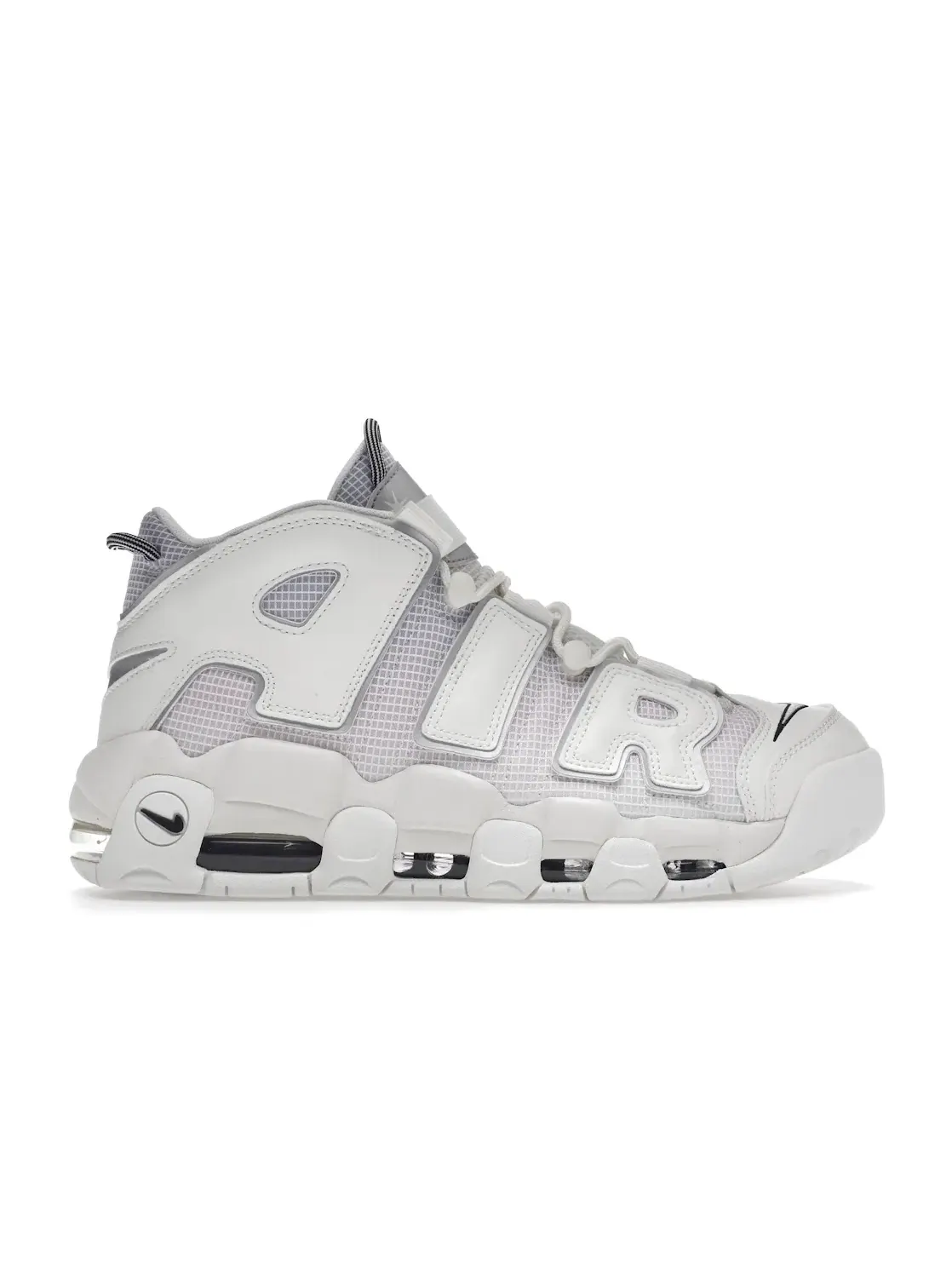 Мужские кроссовки с принтом Nike Air More Uptempo 96 QS Nike — изображение 1 из 4, светлый/розовый/черный